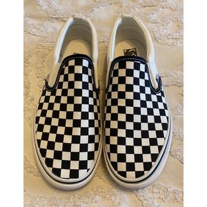 Slip On Vans - Black&White checkered